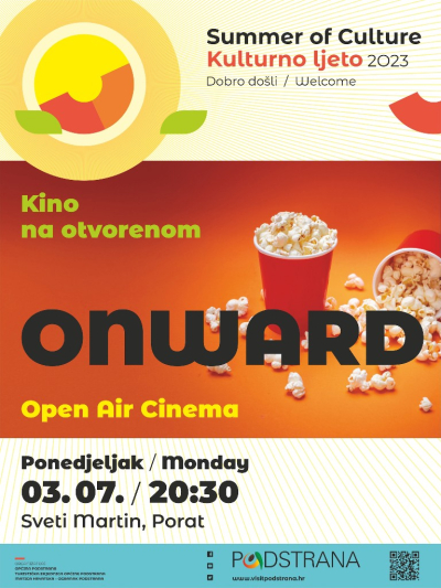 Kulturno ljeto - Danas kino na otvorenom