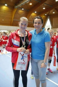NAJBOLJA KRUŽNA IGRAČICA IZ PODSTRANE — Završnica rukometnog Prvenstva Hrvatske za djevojčice u Umagu