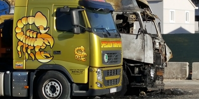 Požar kod skretanja za TTTS je izbio u 2.33 sata