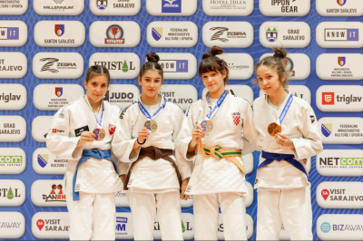 Učenica iz Strožanca osvojila broncu na međunarodnom judo turniru u Sarajevu