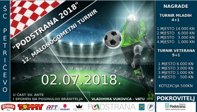 U ponedjeljak starta turnir "Podstrana 2018" - Pobjednika očekuje 14.000,00 kuna