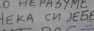 Provokacije u Vukovaru, osvanuli grafiti na ćirilici: "Tko ne razumije neka si jebe mater!"