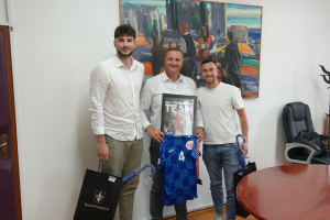 Načelnik Podstrane upriličio prijem za uspješne sportaše Tomislava Buljana i Luku Rosu
