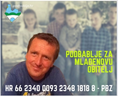 PODBABLJE ZA MLADENOVU OBITELJ - Pomozimo i mi!