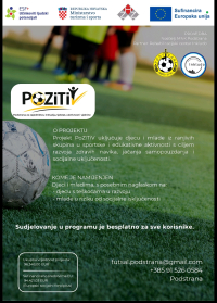 Otvorene prijave za besplatne sportske i edukativne aktivnosti za djecu i mlade u Podstrani
