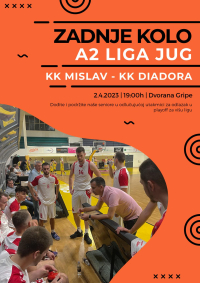 ZADNJE KOLO ODLUČUJE - KK Mislav u igri za ulazak u prvu ligu