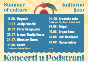PODSTRANSKO LJETO 2026. DONOSI BOGAT PROGRAM: Koncerti, kultura, sport i zabava tijekom cijelog ljeta